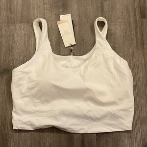 Calia inspire scoop neck tank pure white xxl